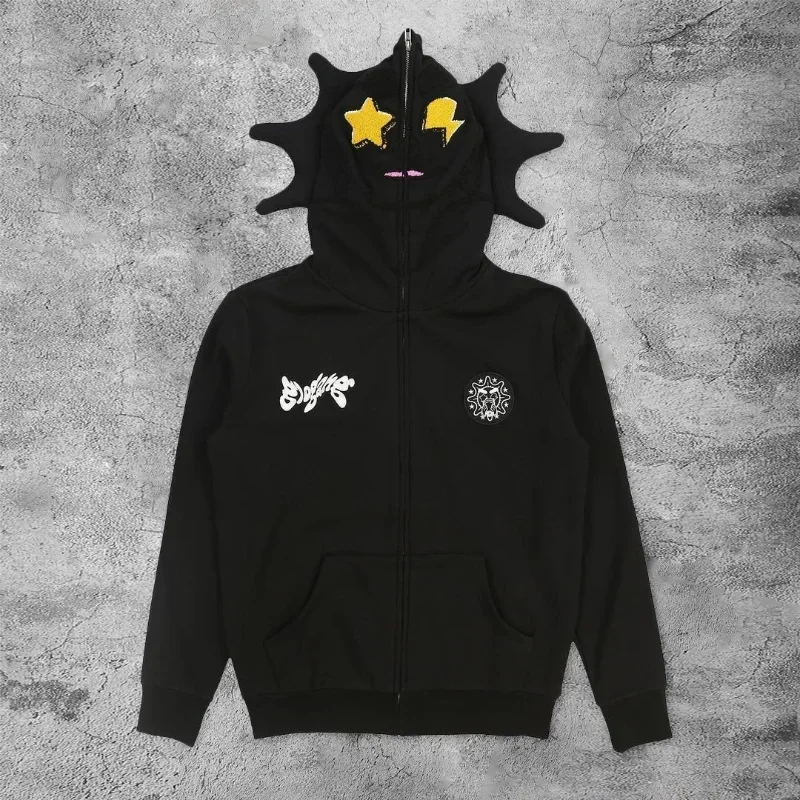 Women'S Fashion Zip Up Hoodies - Sudadera con capucha Y2K para hombre
