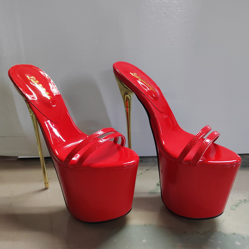 Women Fashion Show - Zapatillas de moda de 19cm, sandalias
