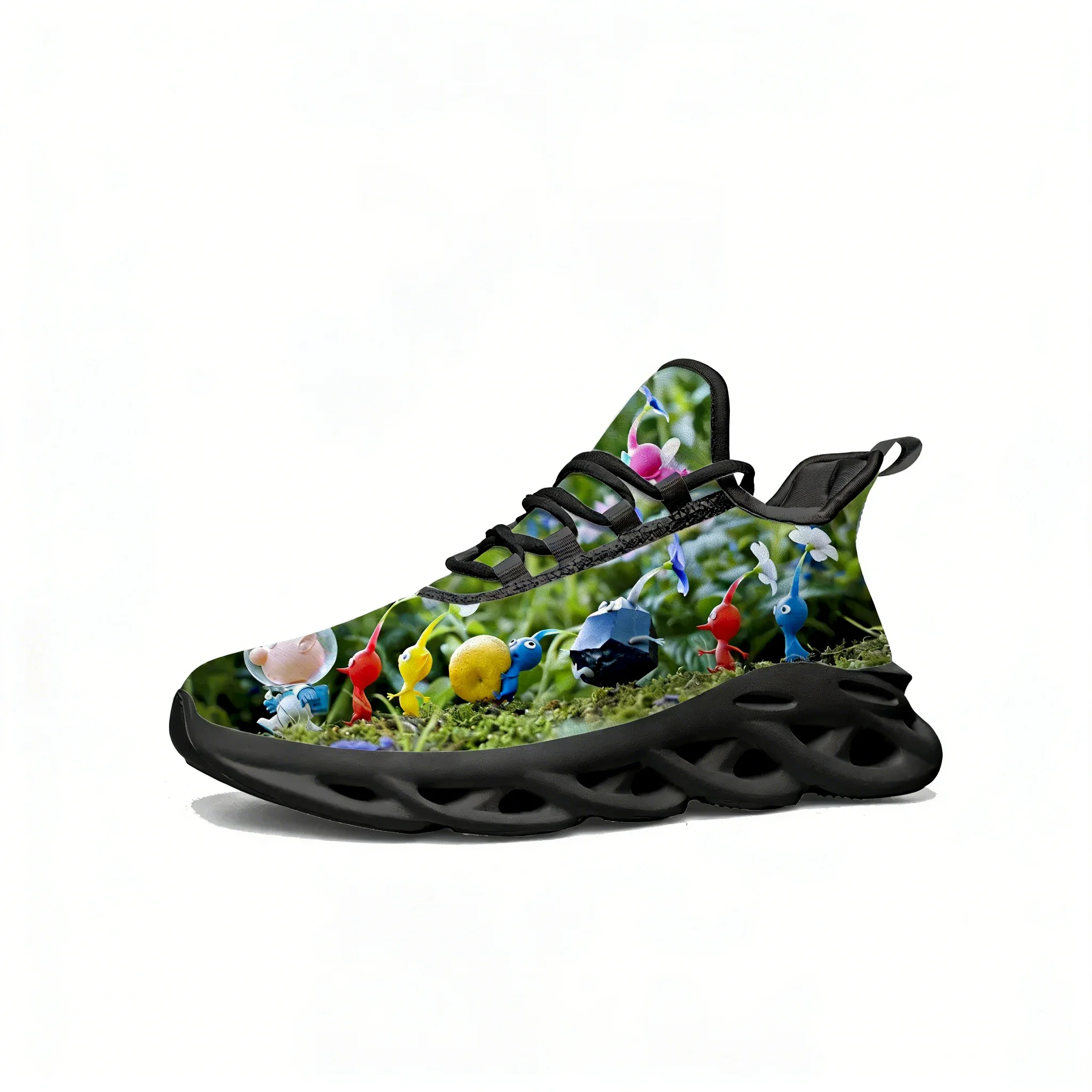 Women'S Fashion Running Shoes - Zapatillas Pikmin Flats, Calzado Deportivo de