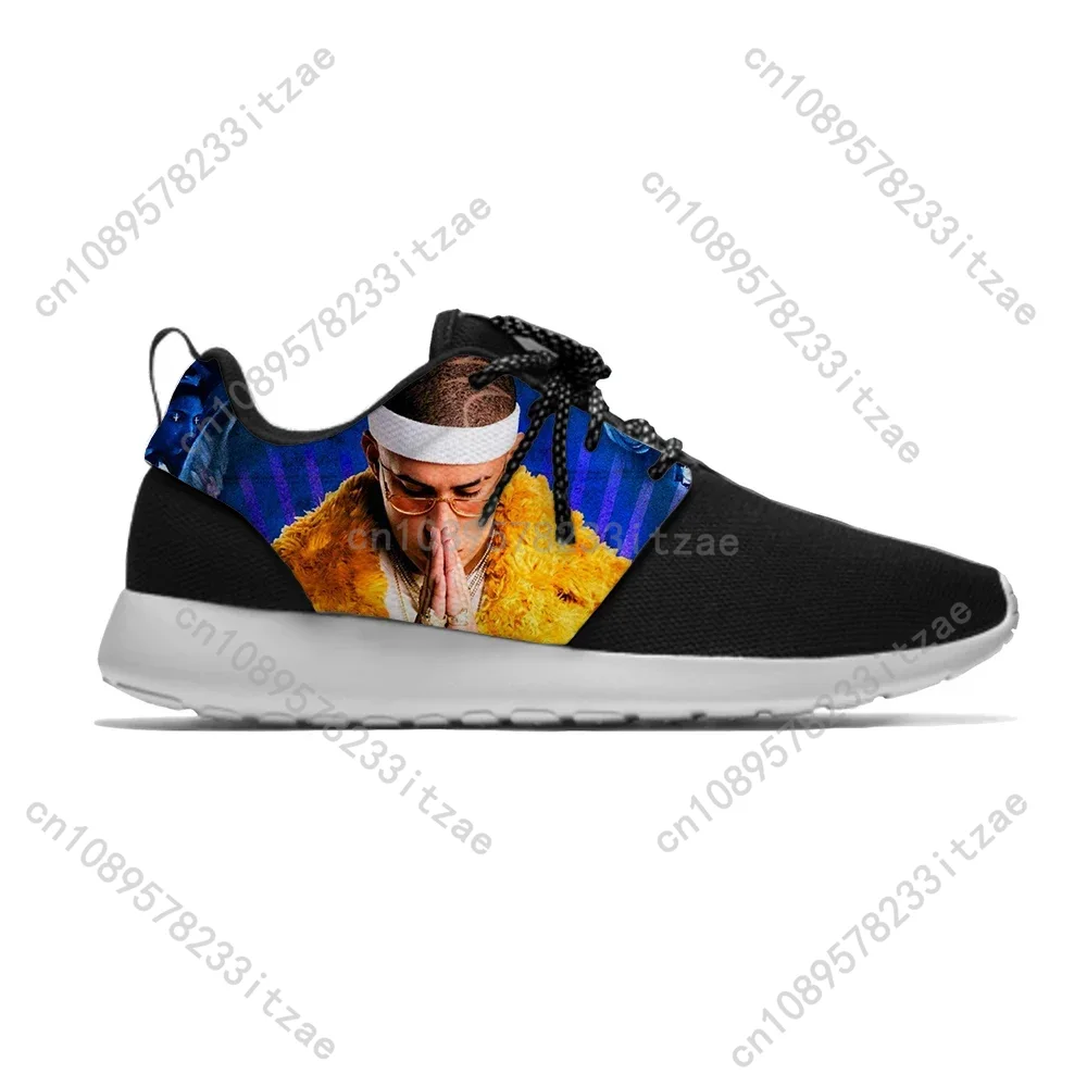 Women'S Fashion Running Shoes - Bad Bunny Hip Hop rapero Rap