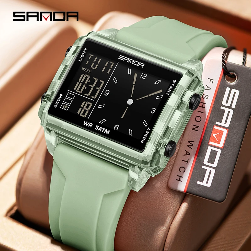 Women Fashion Zone - SANDA, reloj analógico electrónico a la