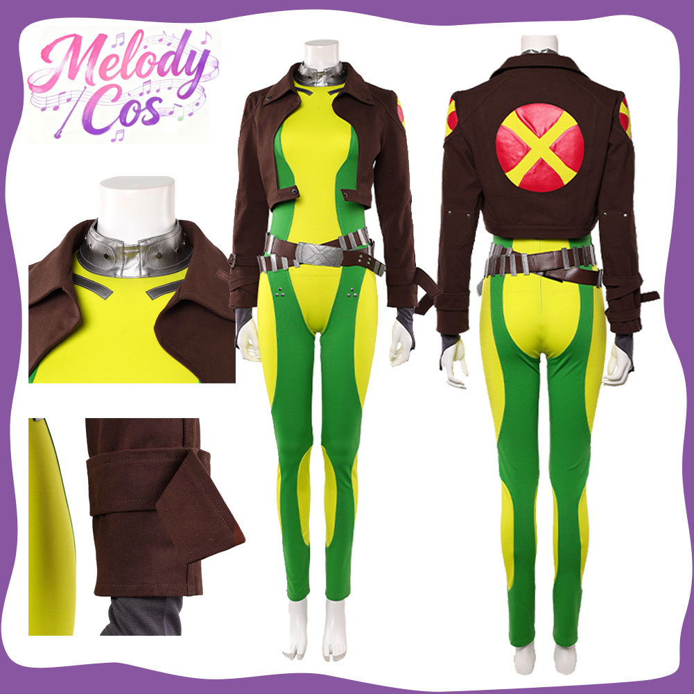 Women Fashion Jackets - Disfraz de Rogue para mujer adulta,