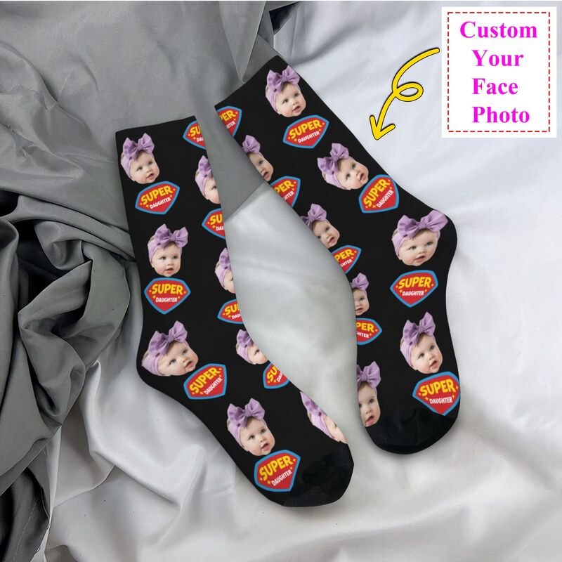 Women Fashion Designer Dresses Photos - Calcetines de vestir personalizados de super