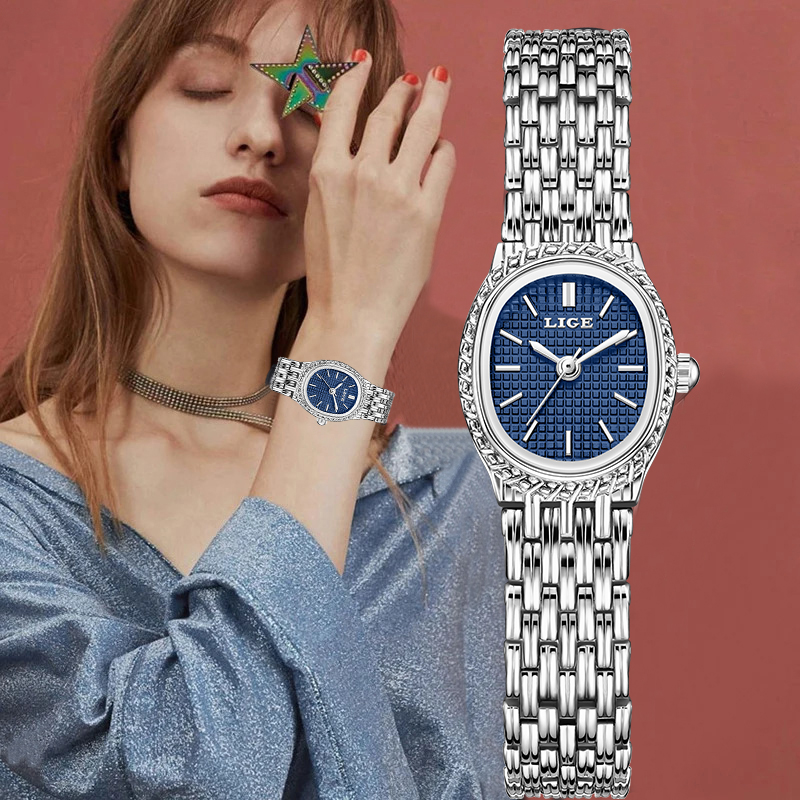 Fashion Women Watches - Reloj LIGE de cuarzo de lujo