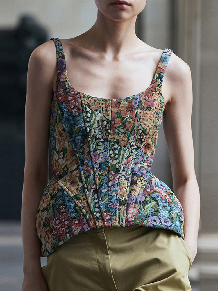 Women'S Fashion Essentials - Top Corto de Mujer con Tirantes