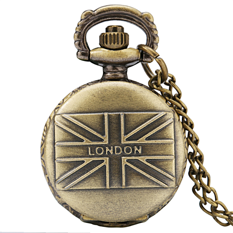 Women Fashion Uk - Reloj de Bolsillo Analógico de Cuarzo