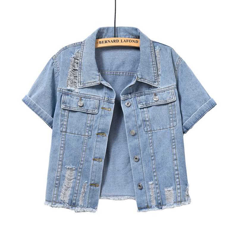 Women'S Fashion Jackets Amazon - Chaqueta Corta de Mezclilla de Color