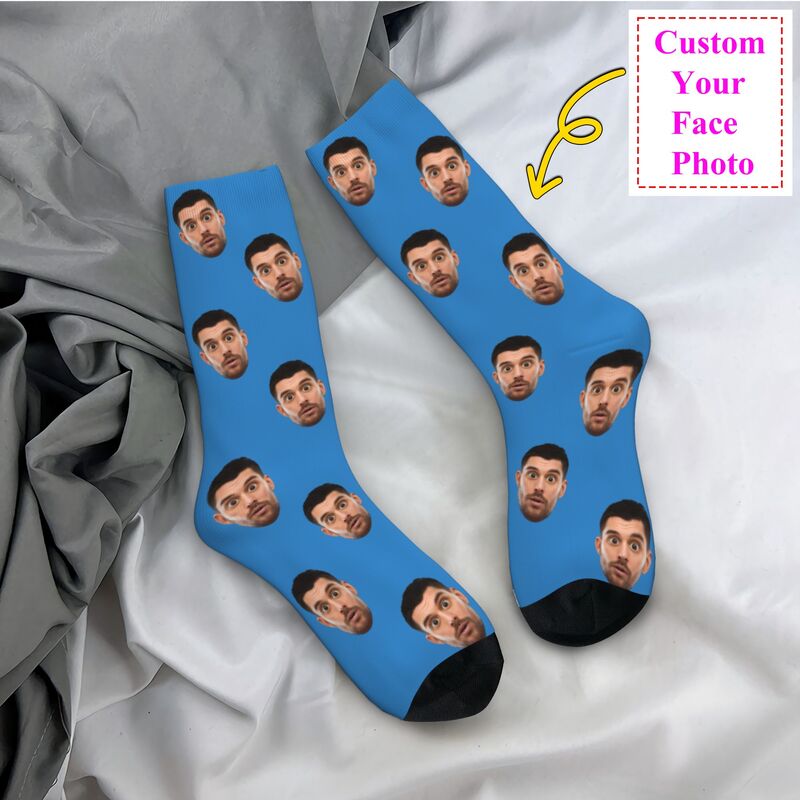 Women Fashion Designer Dresses Photos - Calcetines de vestir personalizados con foto
