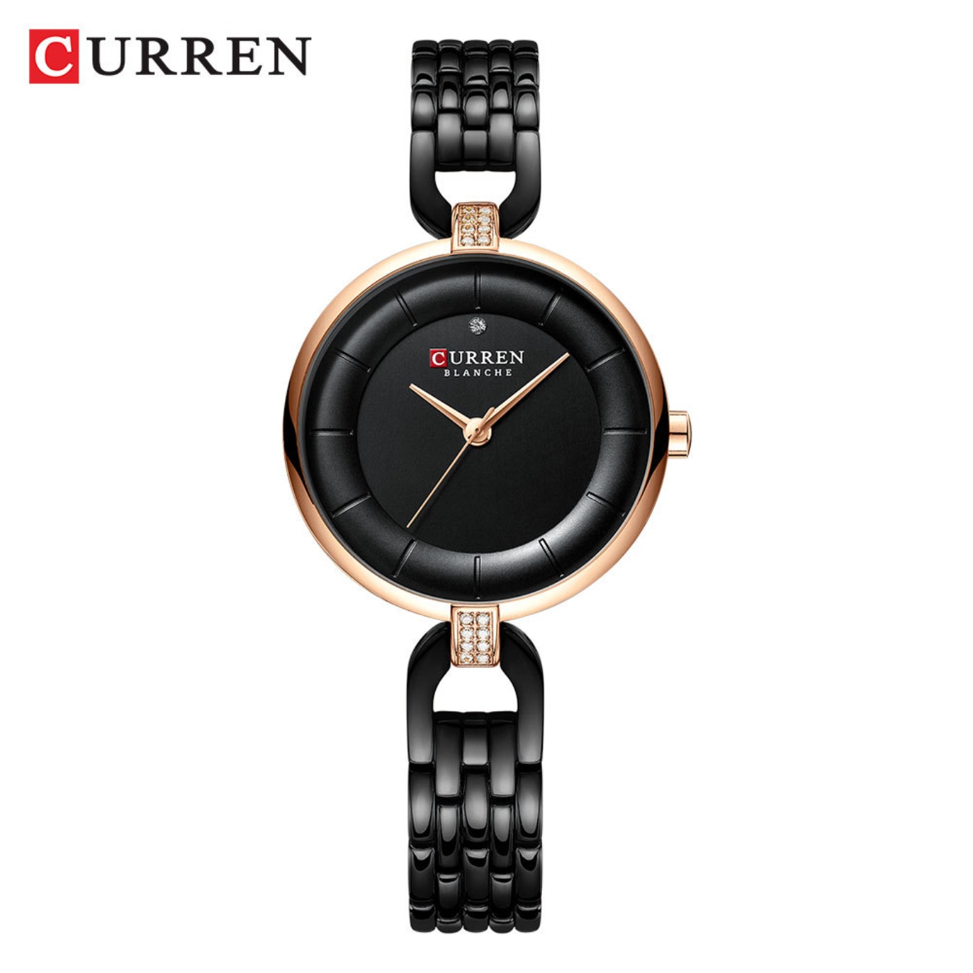 Fashion Women Watches - Reloj de pulsera CURREN de cuarzo
