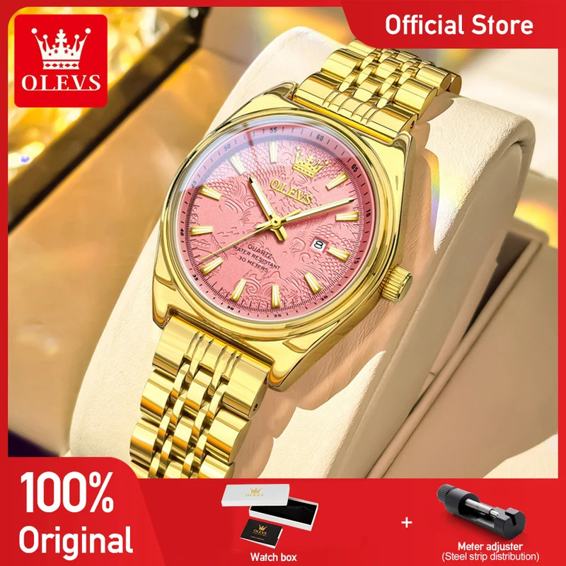 Fashion Women Watches - OLEVS nuevo 3703 relojes mujer elegante