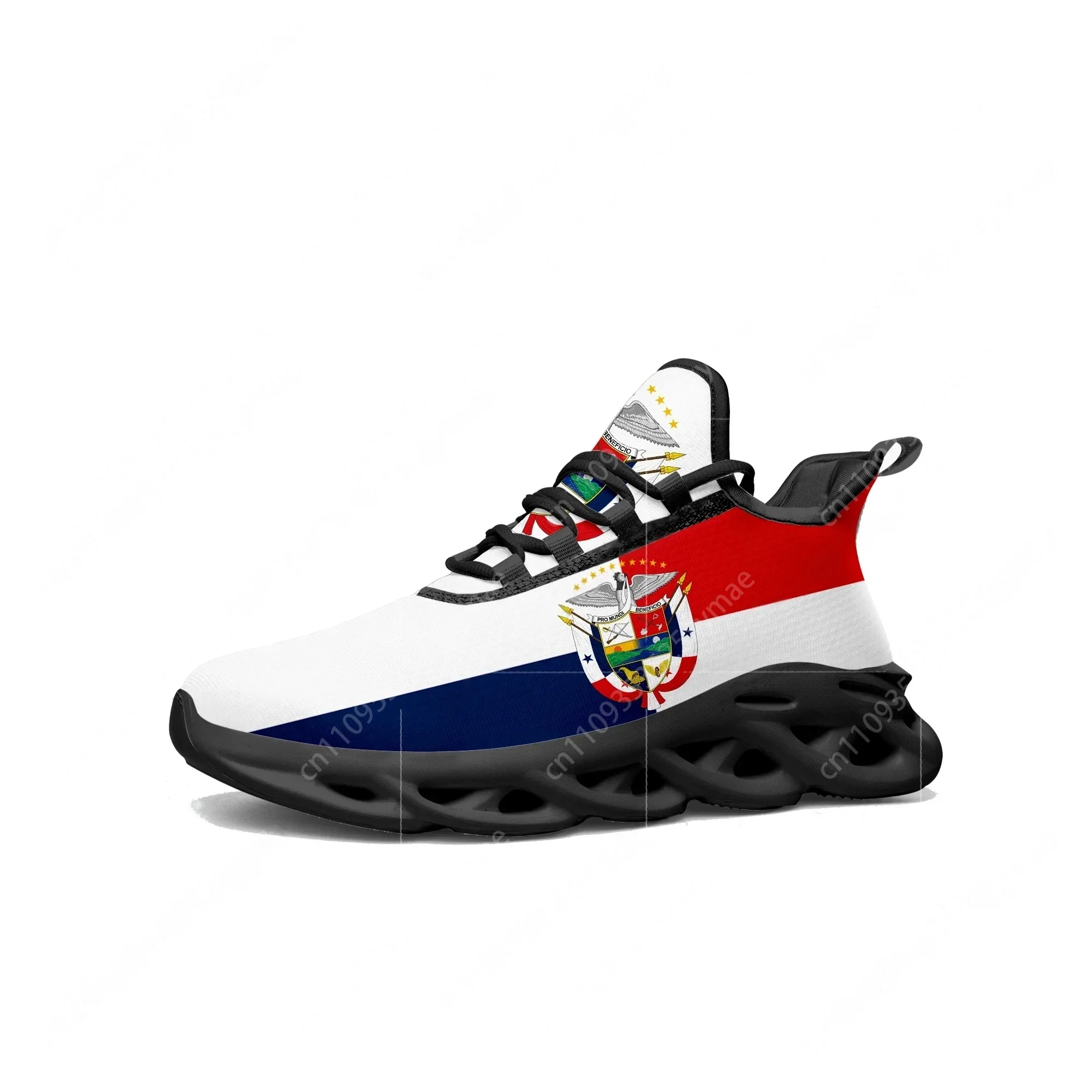 Women'S Fashion Running Shoes - Zapatillas Planas con Bandera Panamana para