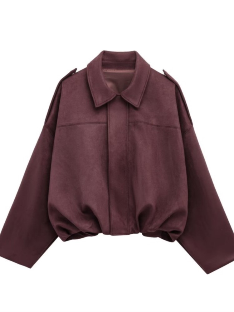 Otoño Invierno nueva moda tela - Women'S Fashion Bomber Jacket reseña y precio