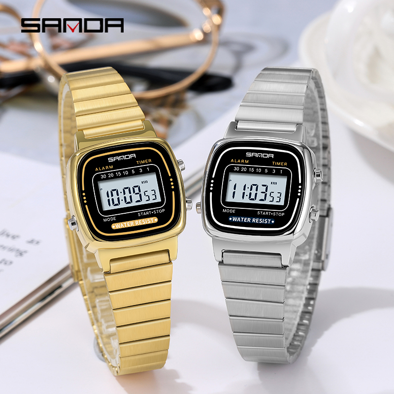 SANDA 6053 reloj electrónico r - Women Fashion Zone reseña y precio