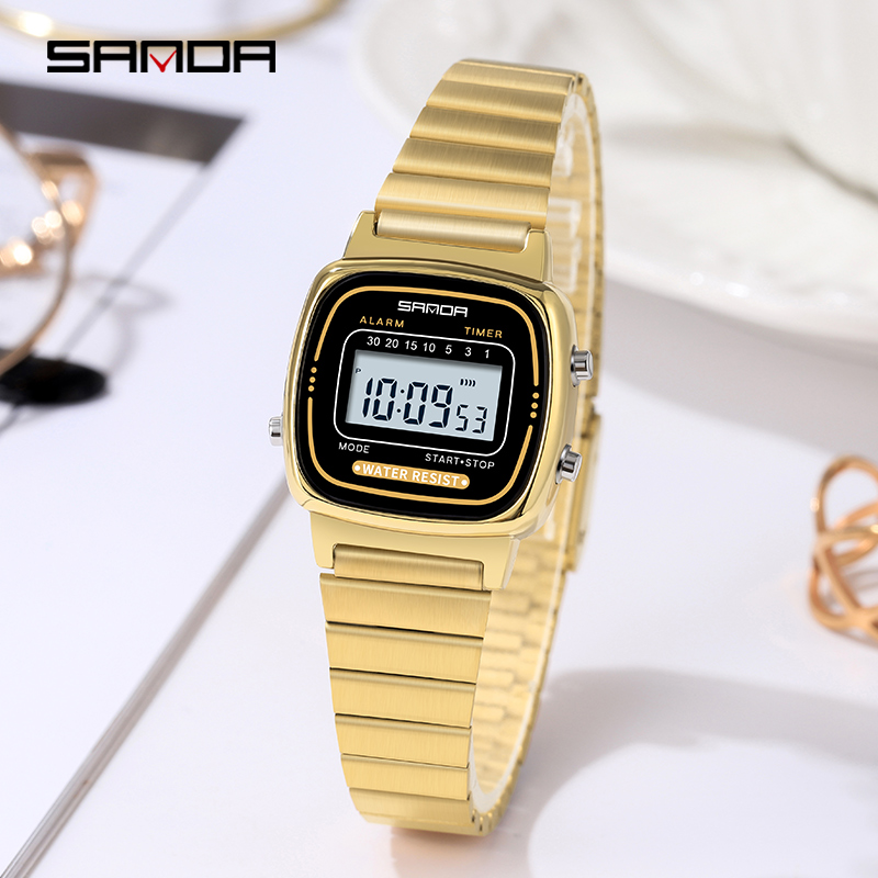 SANDA 6053 reloj electrónico r - Women Fashion Zone reseña y precio