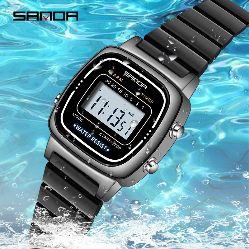 SANDA 6053 reloj electrónico r - Women Fashion Zone reseña y precio