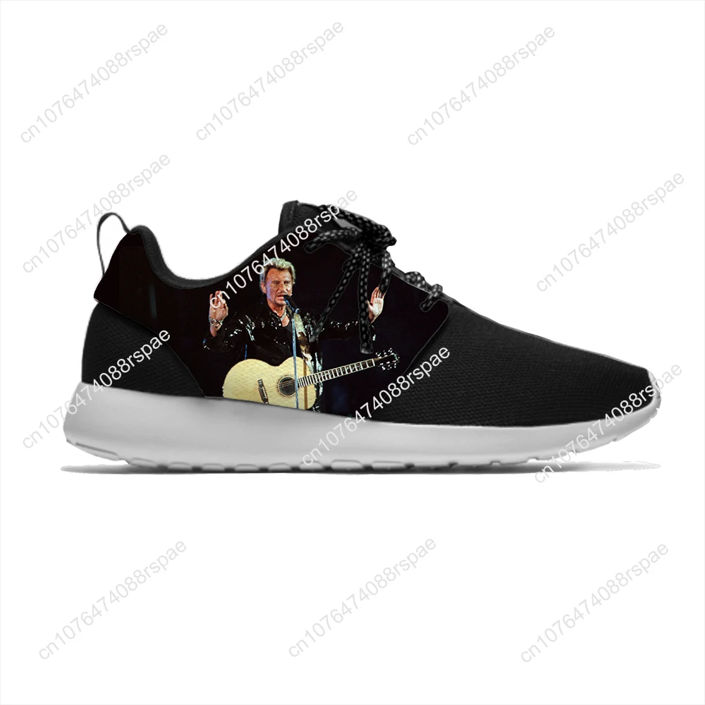 Rock Star Johnny Hallyday Musi - Women'S Fashion Running Shoes reseña y precio
