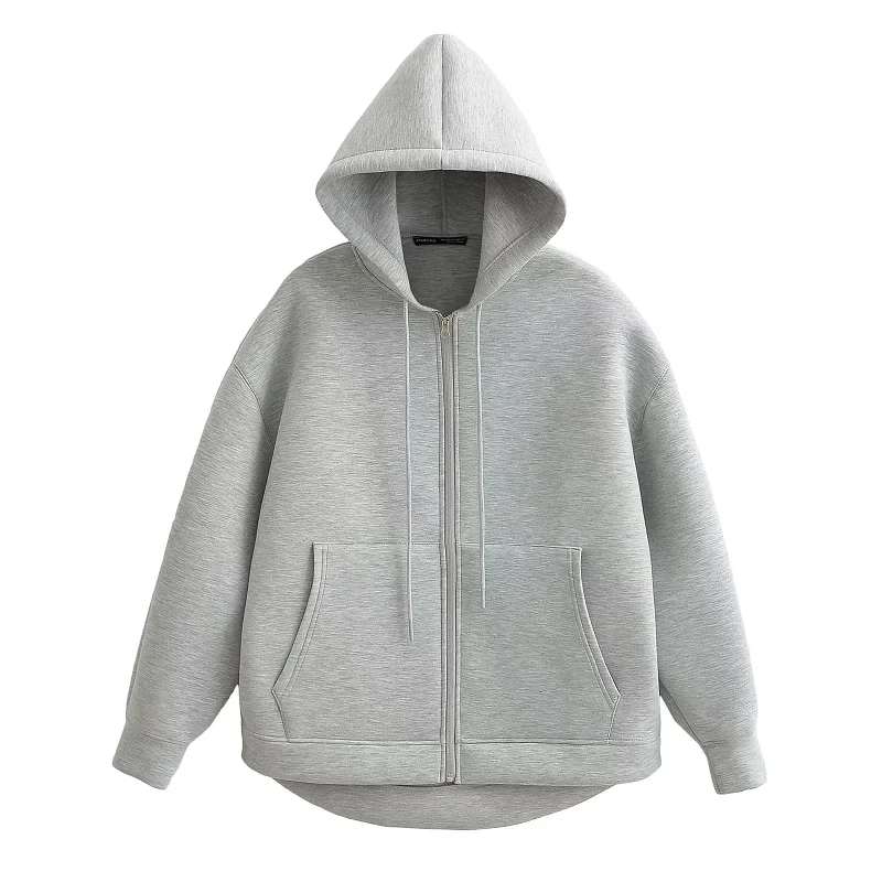 HXAO-ropa de abrigo gris para  - Women'S Fashion Bomber Jacket reseña y precio