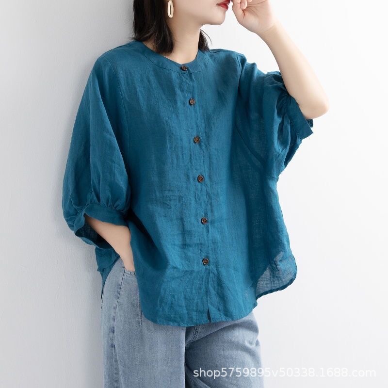Blusa Cómoda de Color Sólido p - Women'S Fashion Jersey reseña y precio