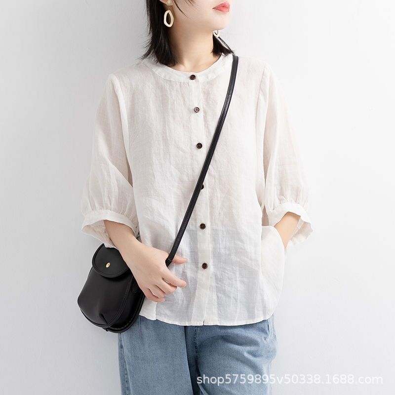 Blusa Cómoda de Color Sólido p - Women'S Fashion Jersey reseña y precio