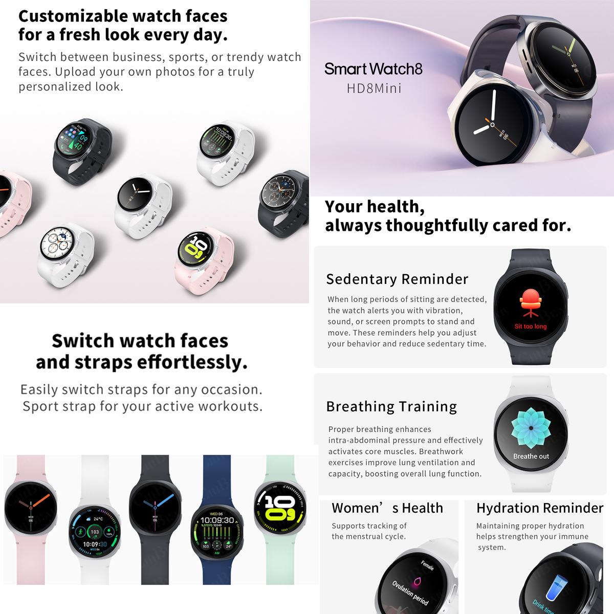 Reloj Inteligente 2026 con GPS - Women Fashion Zone reseña y precio
