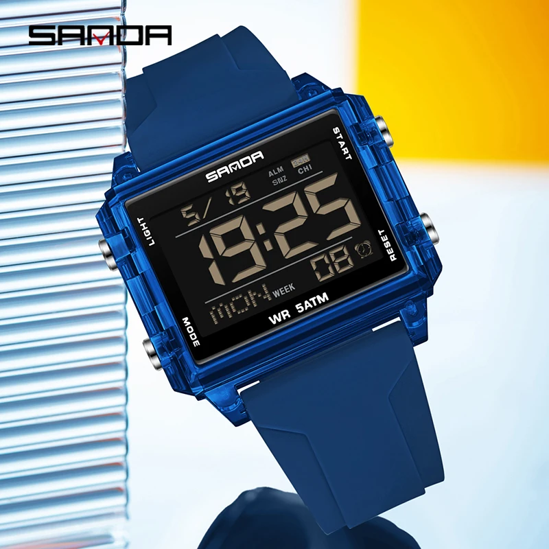 SANDA, nuevo reloj electrónico - Women Fashion Zone reseña y precio
