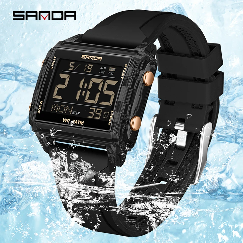 SANDA, nuevo reloj electrónico - Women Fashion Zone reseña y precio