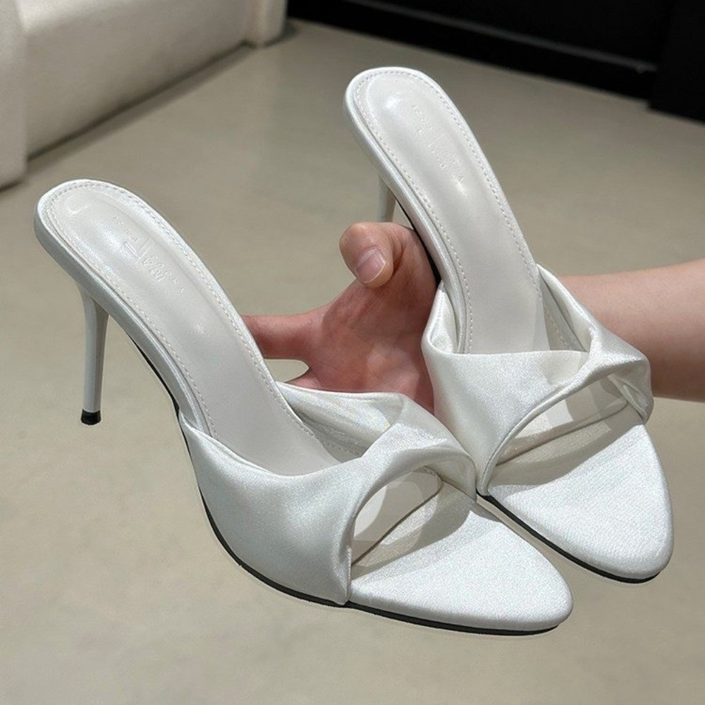 Zapatos de Tacón Alto de Seda  - Women'S Fashion Underwear reseña y precio