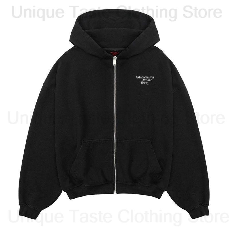 Jackson Wang MAGICMAN 2 mismo  - Women'S Fashion Zip Up Hoodies reseña y precio