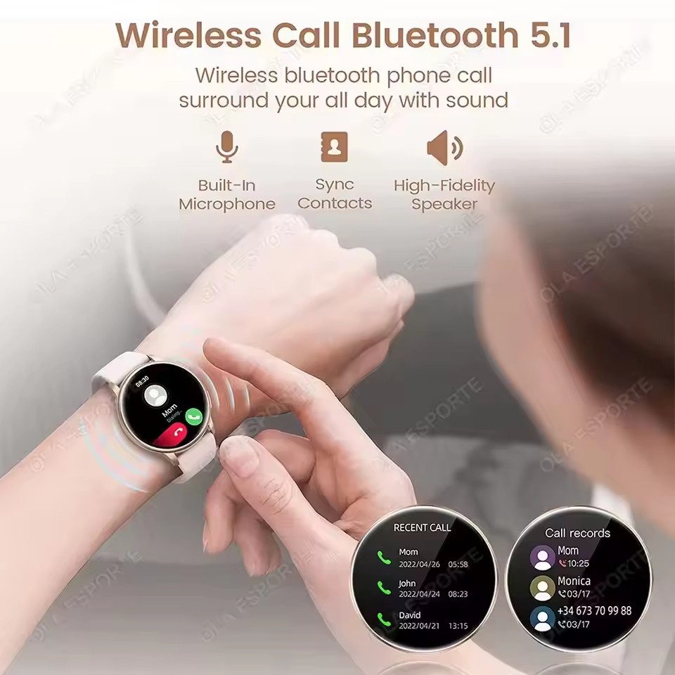 Nuevo reloj inteligente con pa - Women Fashion Zone reseña y precio