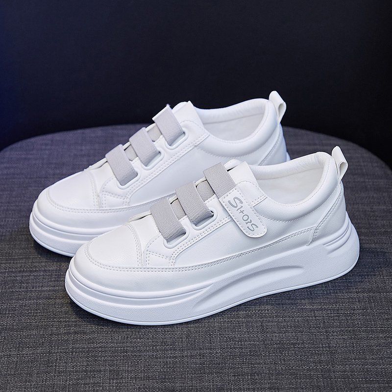 Zapatillas altas blancas versá - Women'S Fashion Velcro Sneakers reseña y precio