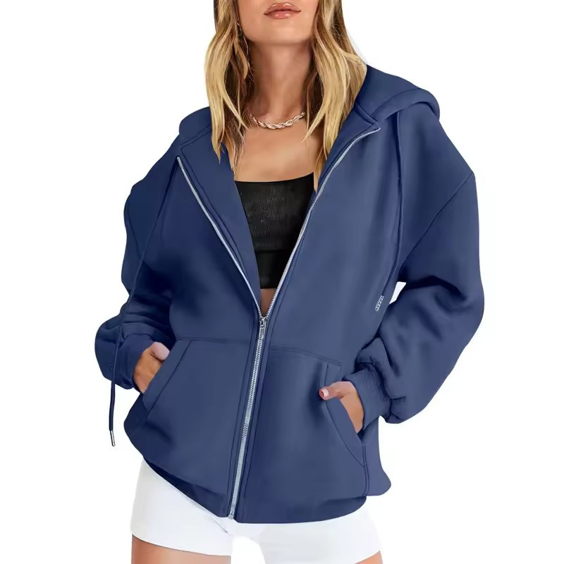 Sudadera con capucha y cremall - Women'S Fashion Zip Up Hoodies reseña y precio