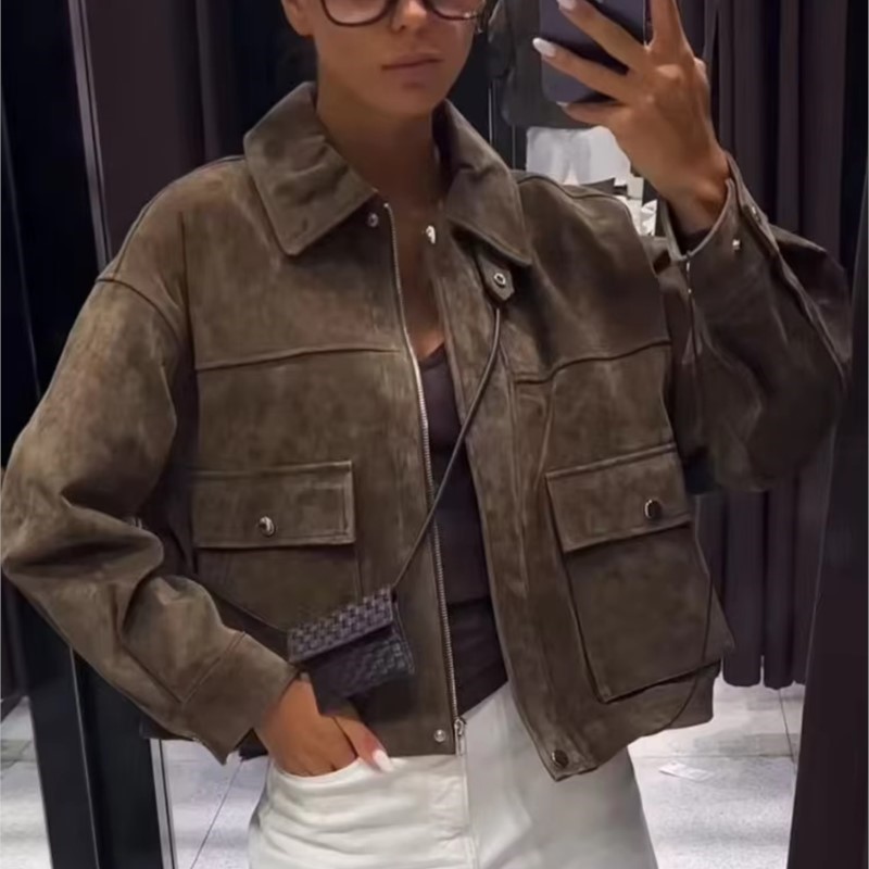Chaquetas Bomber Retro para mu - Women'S Fashion Bomber Jacket reseña y precio