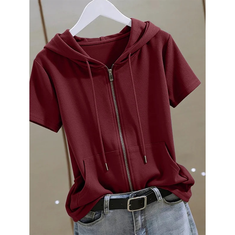 Sudadera con capucha de manga  - Women'S Fashion Zip Up Hoodies reseña y precio