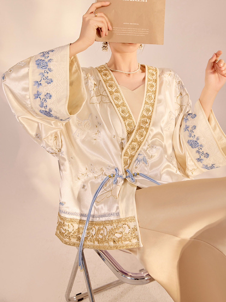 Chaqueta de Lujo con Bordado d - Women Fashion Jackets reseña y precio