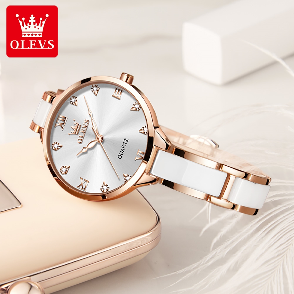 OLEVS 5872 relojes de pulsera  - Fashion Women Watches reseña y precio