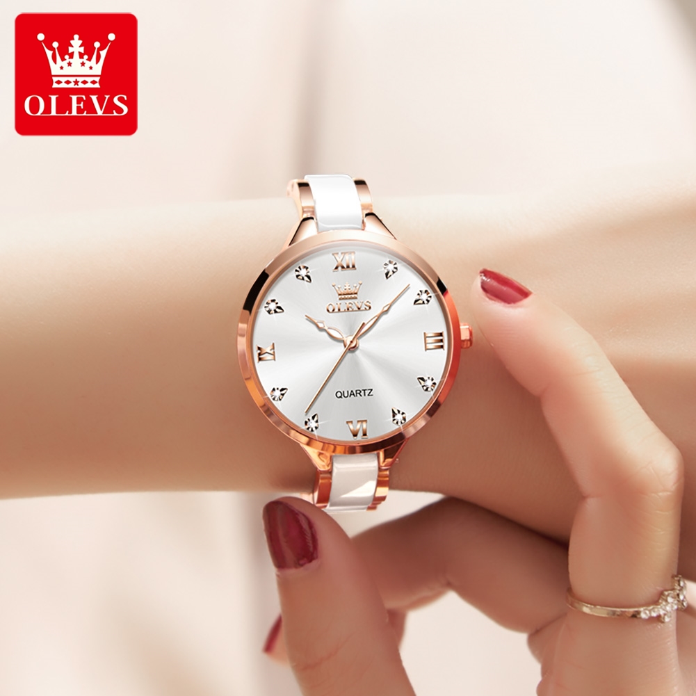 OLEVS 5872 relojes de pulsera  - Fashion Women Watches reseña y precio