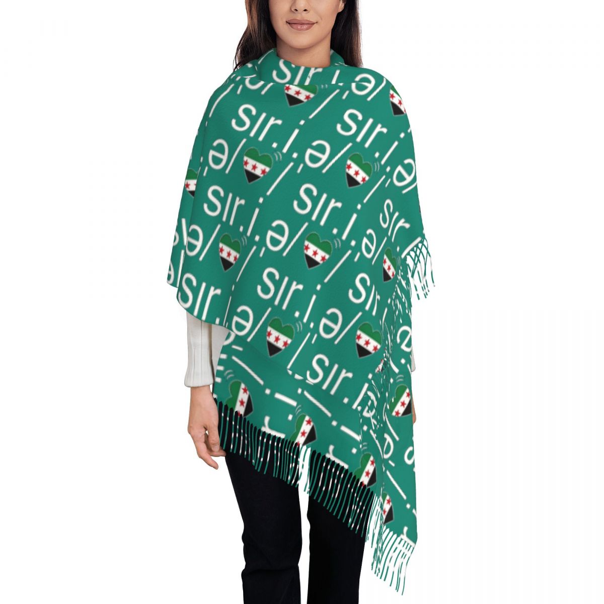 Bufanda con bandera de la revo - Women'S Fashion Revolution reseña y precio
