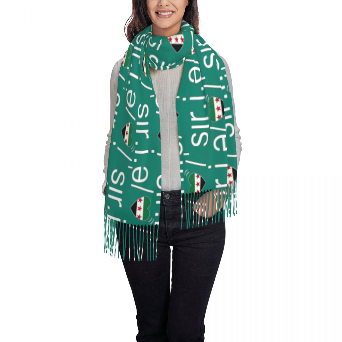 Bufanda con bandera de la revo - Women'S Fashion Revolution reseña y precio