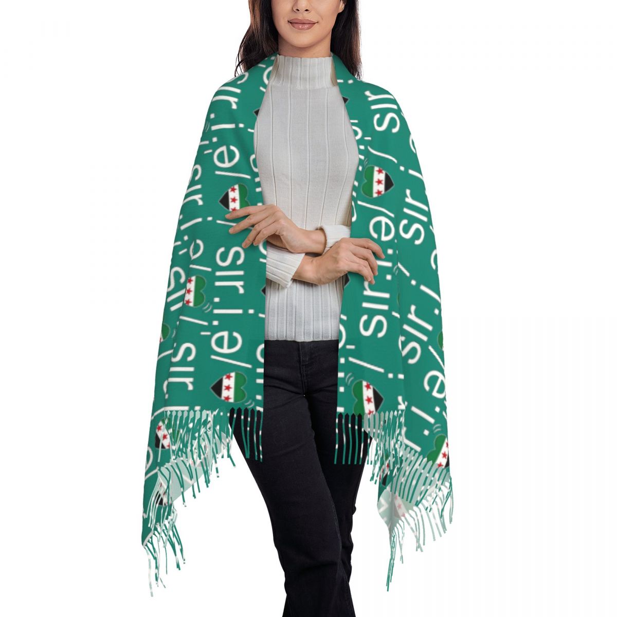 Bufanda con bandera de la revo - Women'S Fashion Revolution reseña y precio