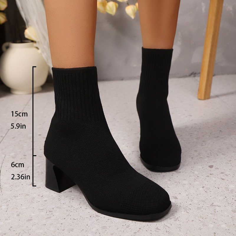 Botines de mujer Tacón de punt - Women'S Fashion Socks reseña y precio
