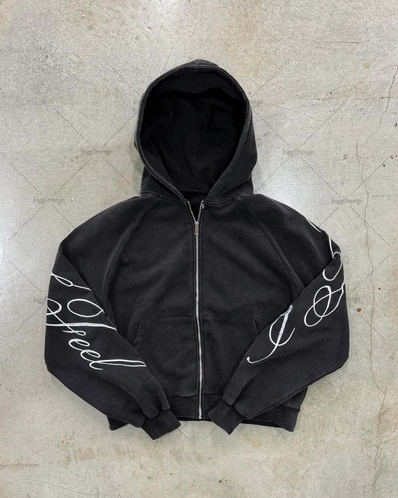 Y2K harajuku gótico estampado  - Women'S Fashion Zip Up Hoodies reseña y precio