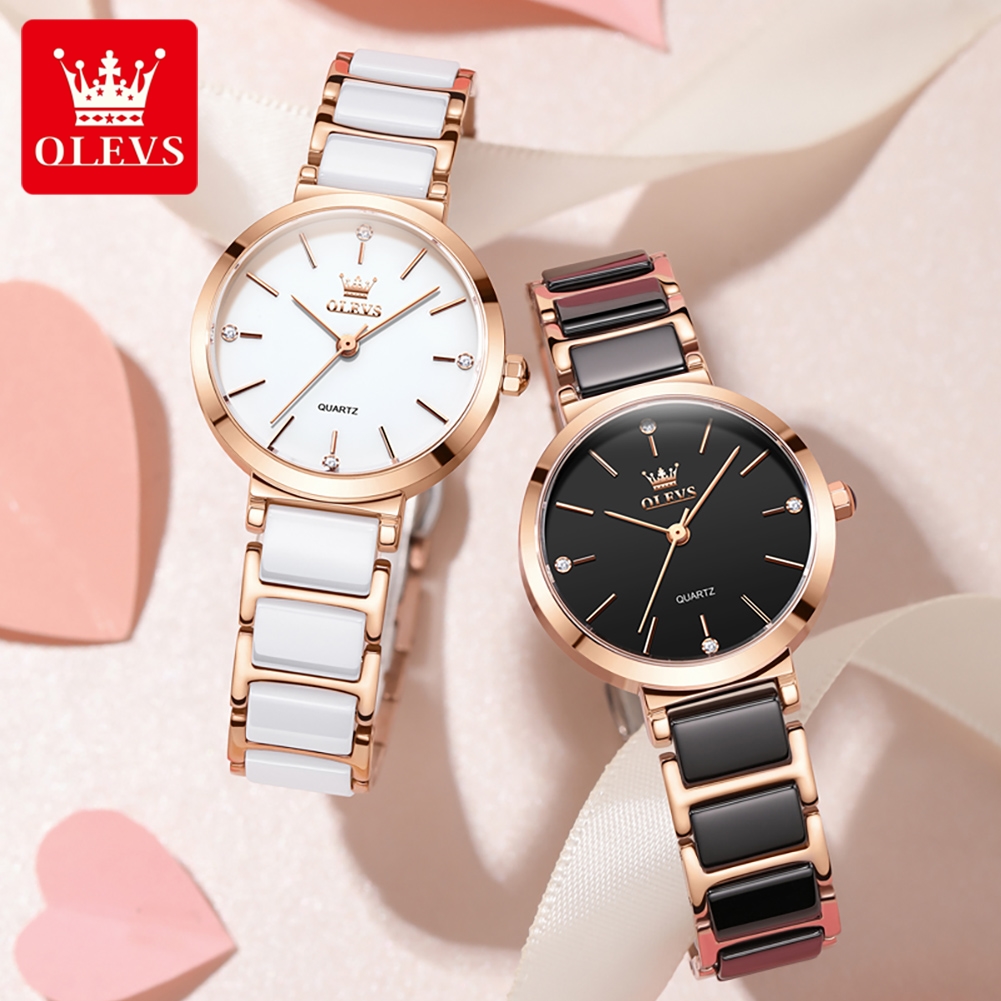 OLEVS Reloj de mujer 5877 Relo - Fashion Women Watches reseña y precio