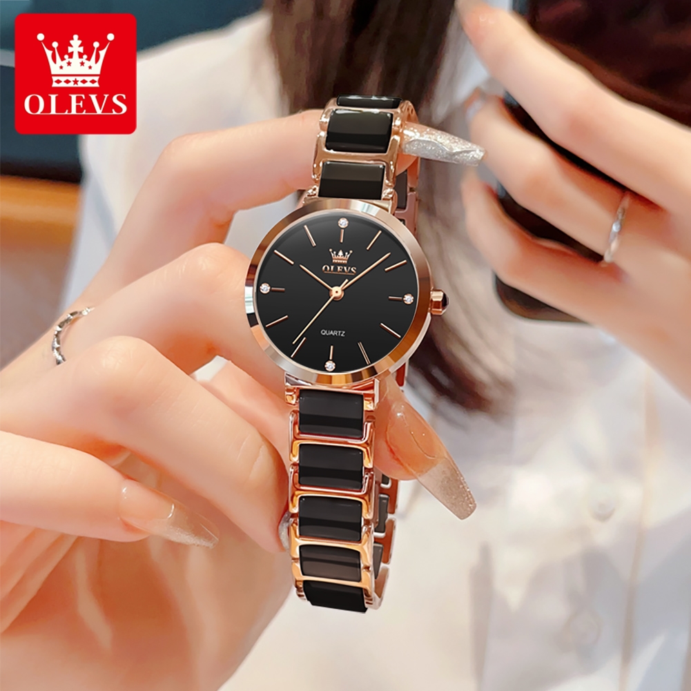 OLEVS Reloj de mujer 5877 Relo - Fashion Women Watches reseña y precio