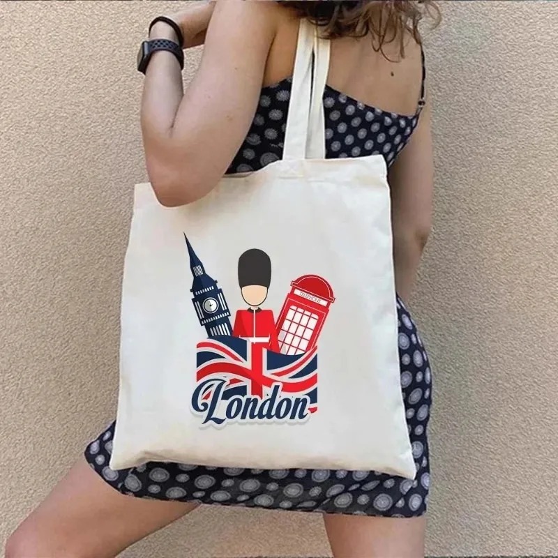 Bolso de lona con estampado de - Women Fashion Uk reseña y precio