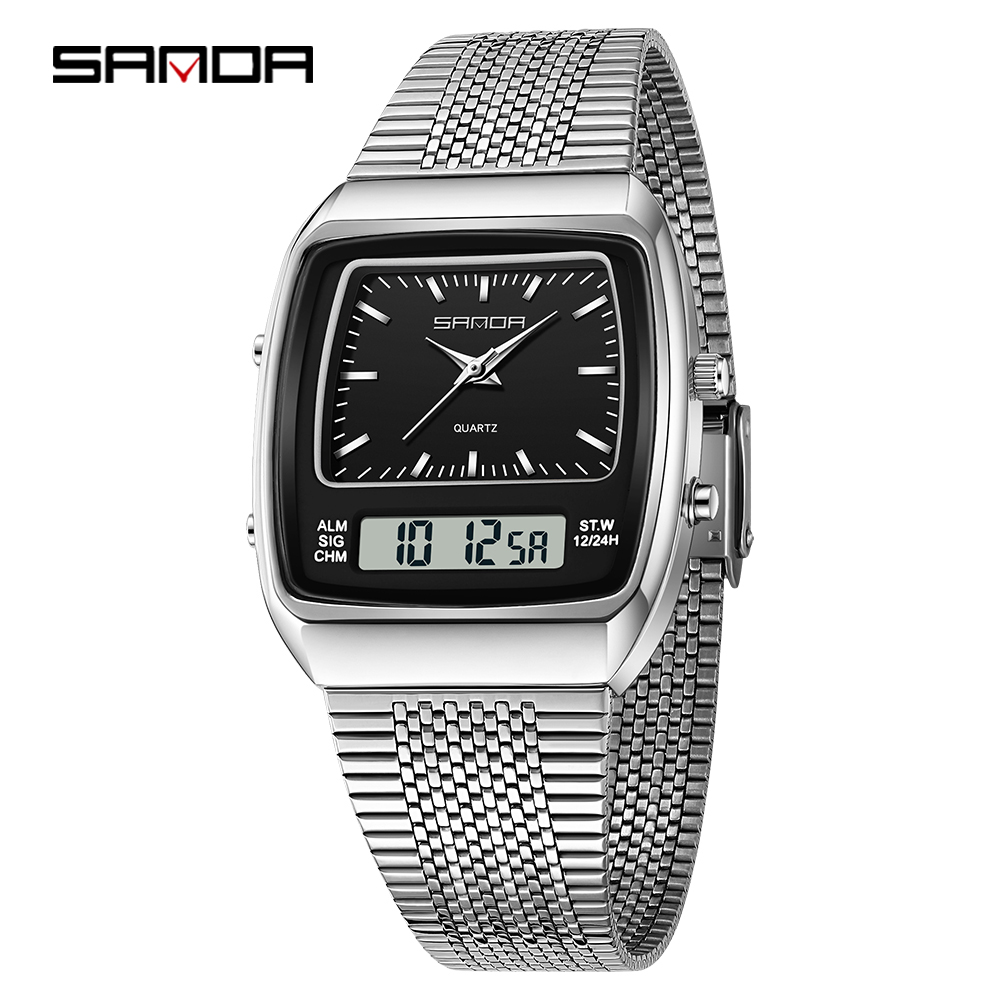 SANDA 3393 Reloj de cuarzo ele - Women Fashion Zone reseña y precio