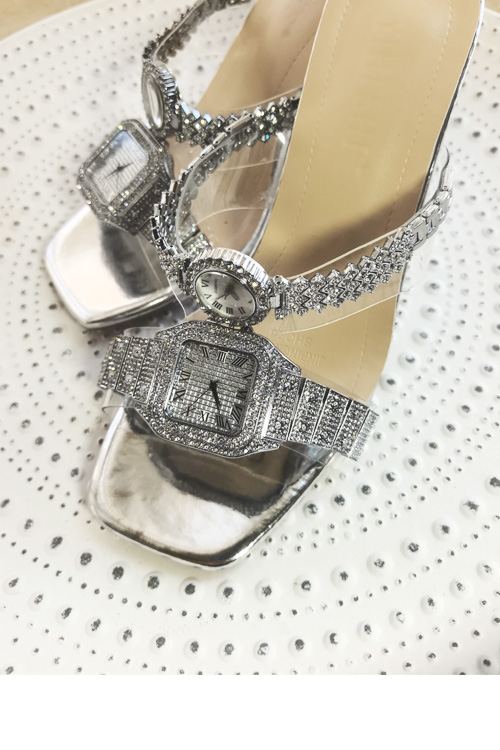 Sandalias de tacón alto con re - Fashion Women Watches reseña y precio