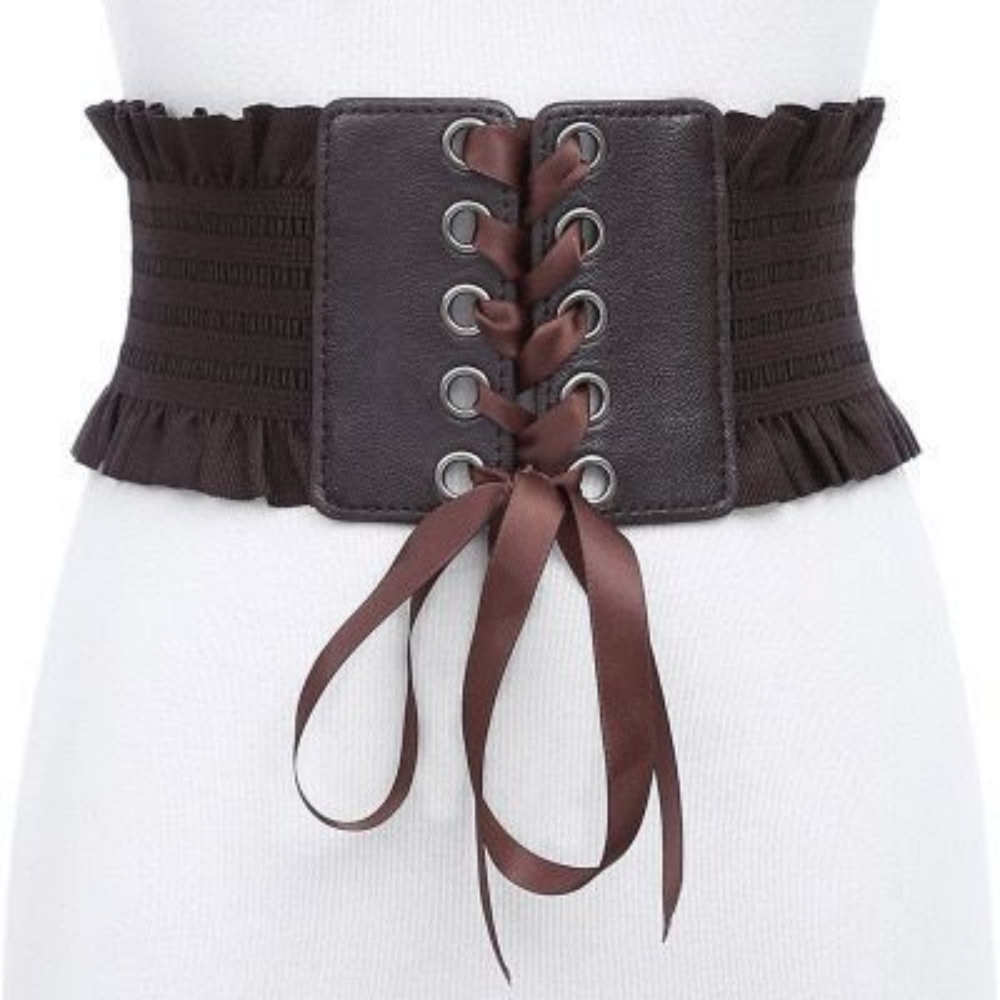 Nuevos cinturones de corsé Ret - Belted Shirt Dress reseña y precio