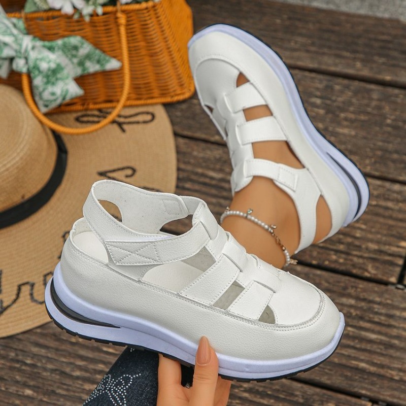 Sandalias Deportivas de Plataf - Women'S Fashion Velcro Sneakers reseña y precio