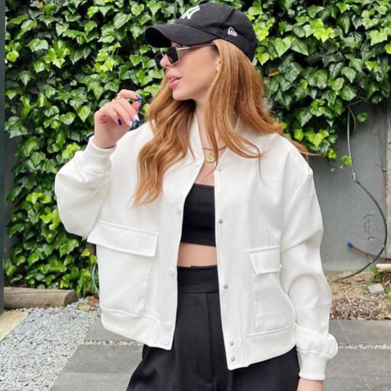 HXAO Chaqueta Bomber para Muje - Women'S Fashion Bomber Jacket reseña y precio