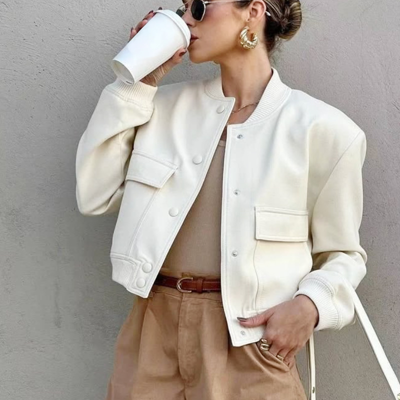 HXAO Chaqueta Bomber para Muje - Women'S Fashion Bomber Jacket reseña y precio
